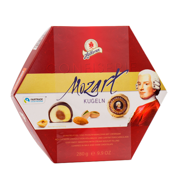 Шоколадные конфеты HALLOREN «Моцарт» с марципаном, 280г