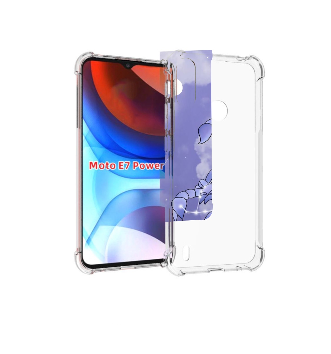 

Чехол MyPads знак зодиака скорпион 2 для Motorola Moto E7 Power, Прозрачный, Tocco