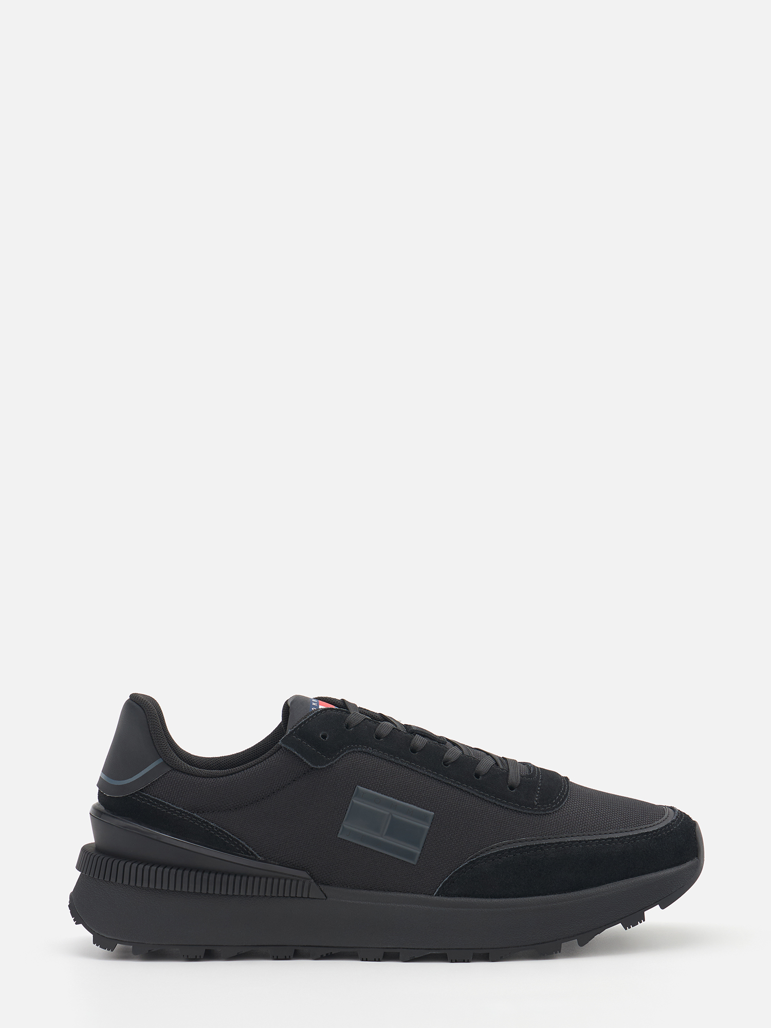 

Кроссовки мужские Tommy Hilfiger Essential Cleat EM0EM01265 черные 41 EU, Черный, Essential Cleat