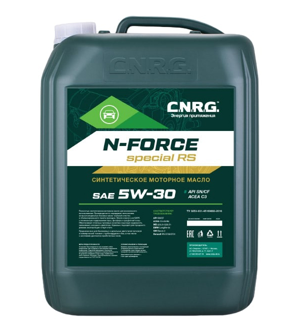

Моторное масло C.N.R.G. N-Force Special RS 5W-30 20 л.