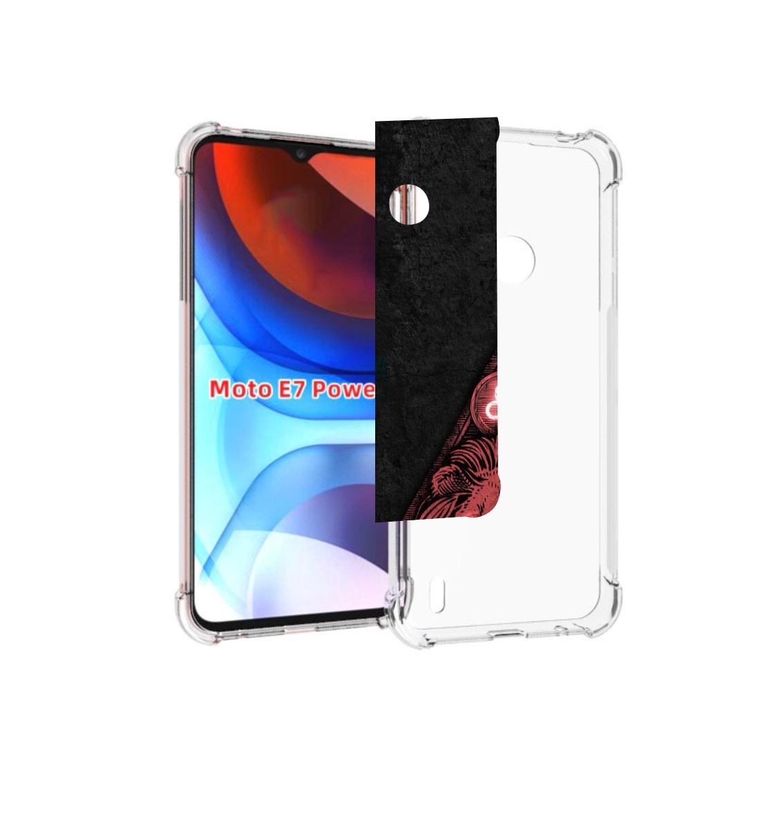 

Чехол MyPads знак зодиака лев 4 для Motorola Moto E7 Power, Прозрачный, Tocco