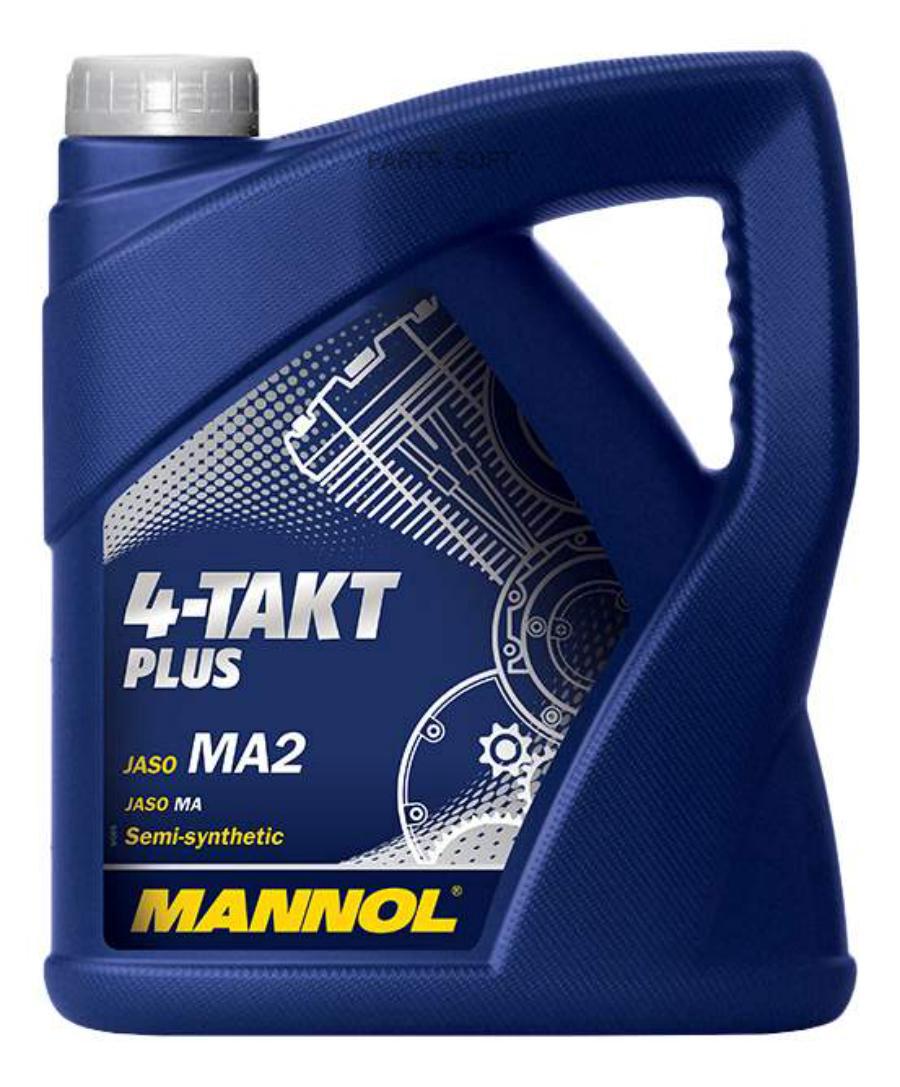 Моторное масло Mannol 4-TAKT PLUS 10w40 4л