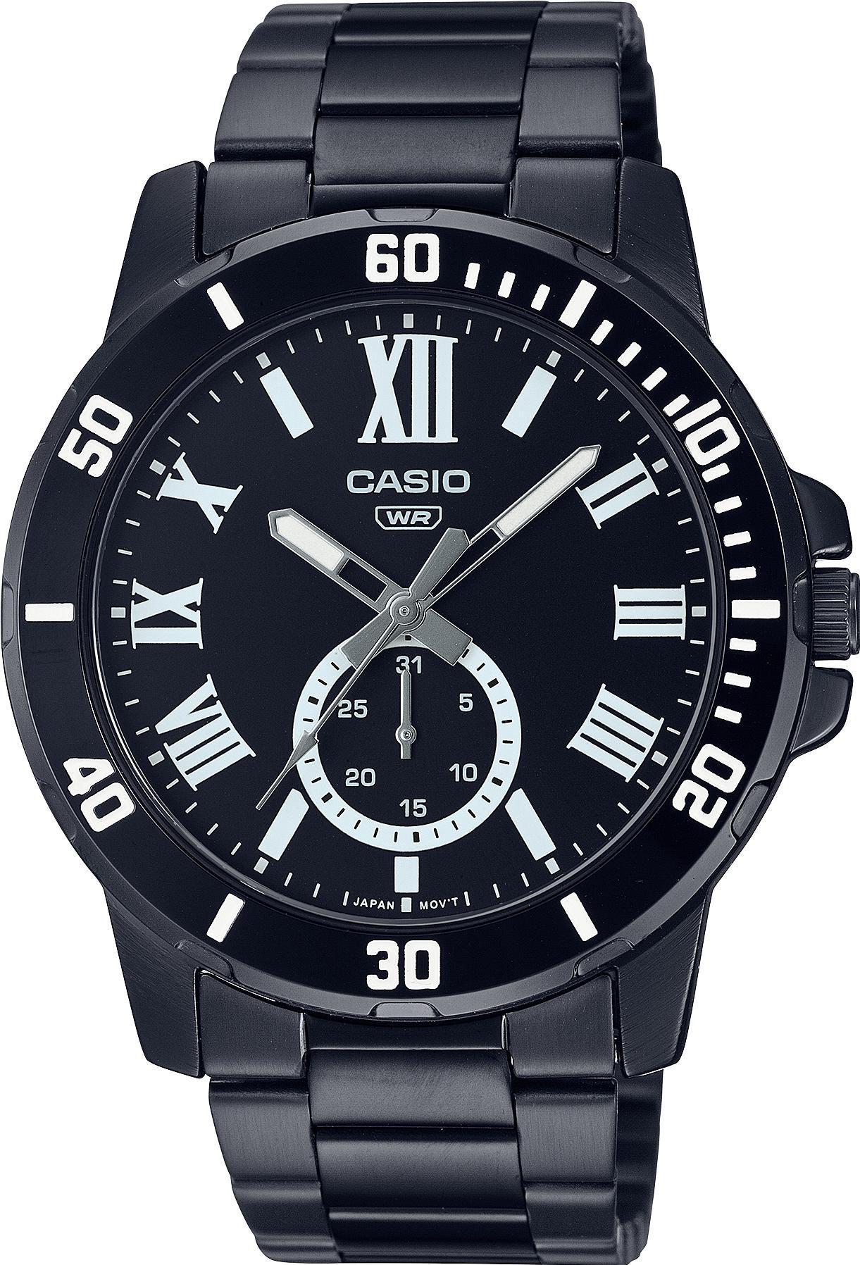 

Наручные часы мужские Casio MTP-VD200B-1B, MTP-VD200B-1B