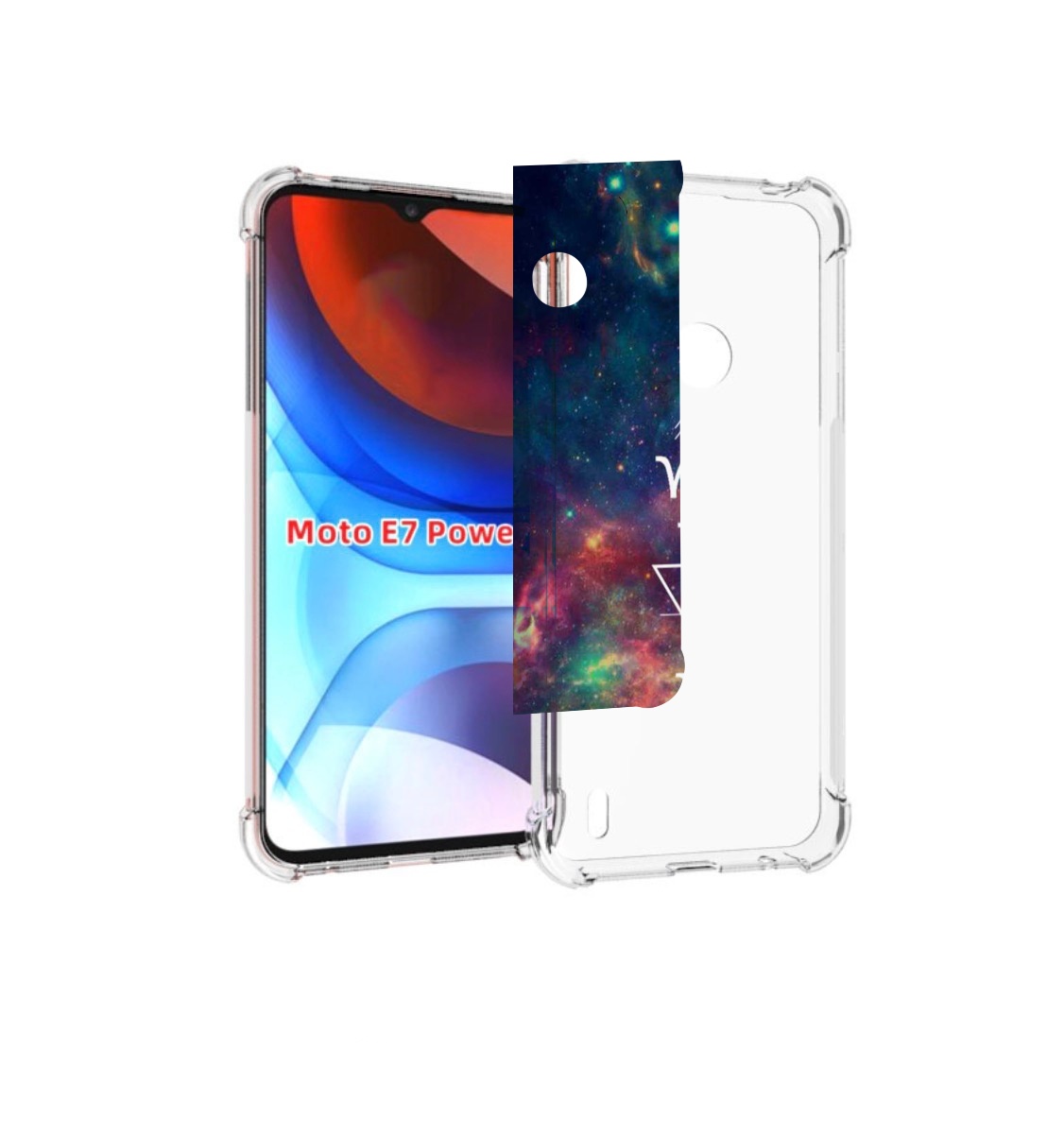 

Чехол MyPads знак зодиака козерог 5 для Motorola Moto E7 Power, Прозрачный, Tocco
