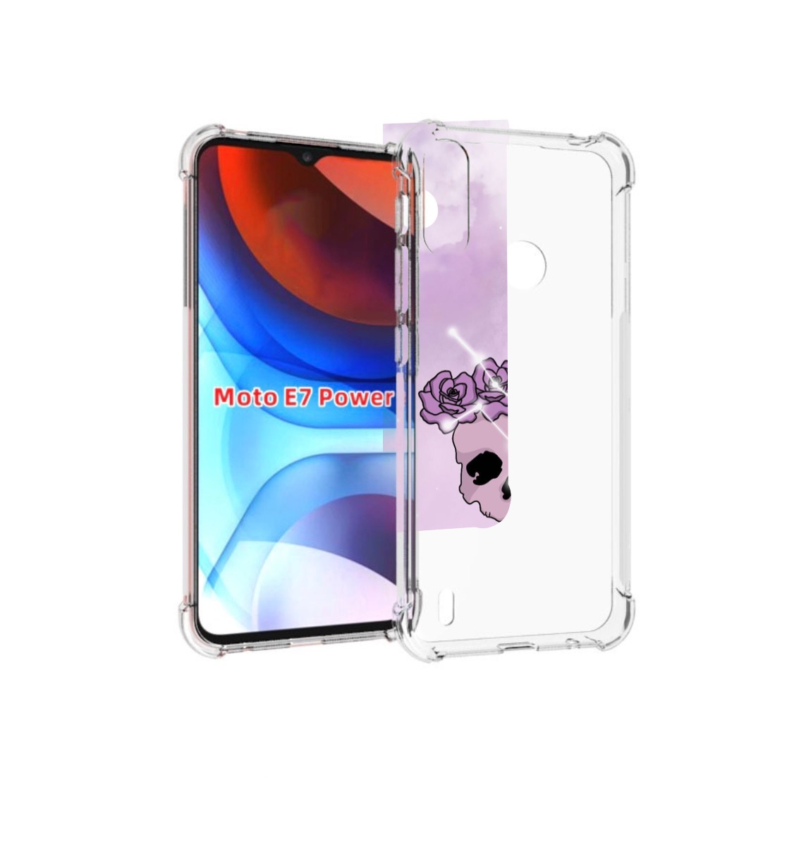 

Чехол MyPads знак зодиака дева 2 для Motorola Moto E7 Power, Прозрачный, Tocco