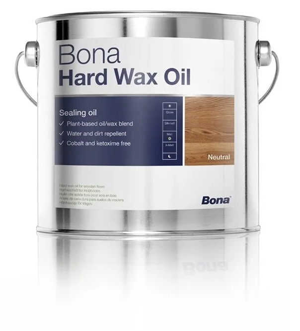 Масло для дерева Bona Hard Wax Oil (масло Бона), масло защитное для внутренних работ, полу