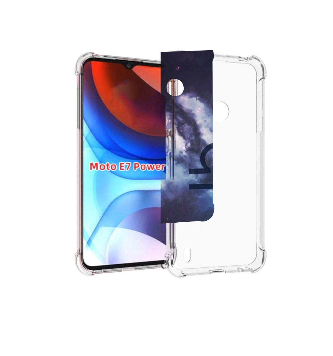 

Чехол MyPads знак зодиака весы 5 для Motorola Moto E7 Power, Прозрачный, Tocco