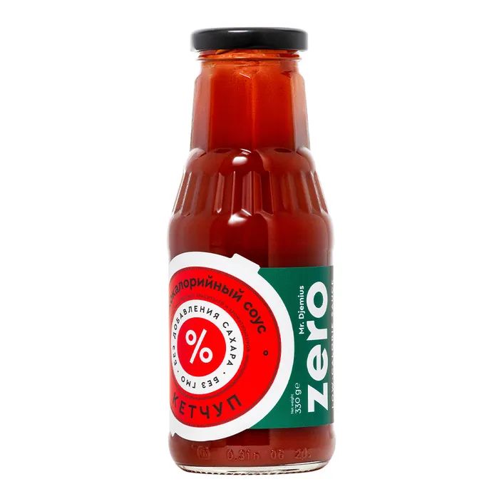 Низкокалорийный соус томатный Mr.Djemius ZERO Кетчуп, без сахара 330г
