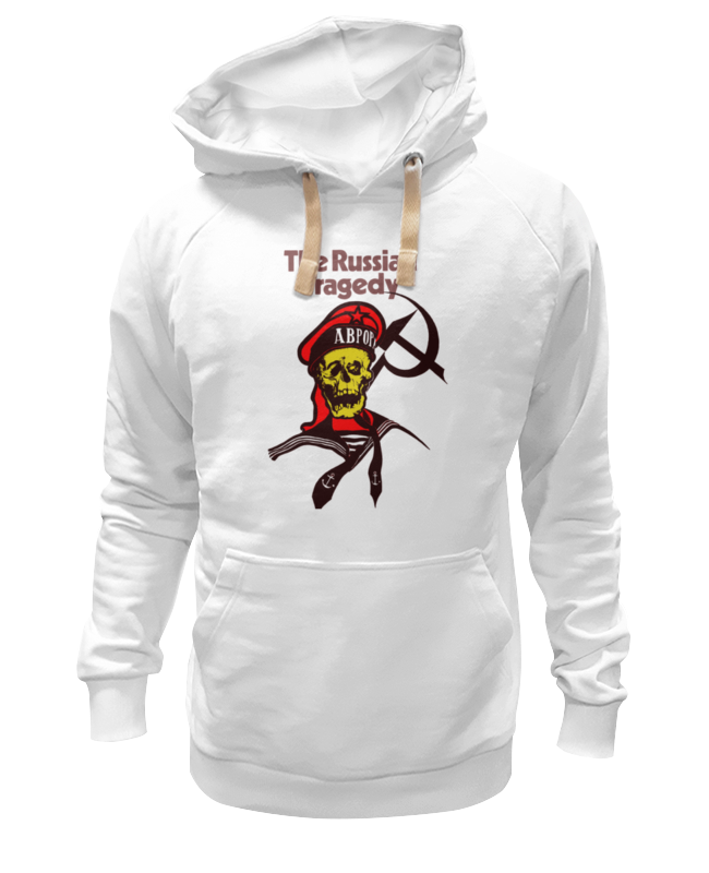 

Худи унисекс Printio The russian tragedy белое 3XL, Белый, The russian tragedy