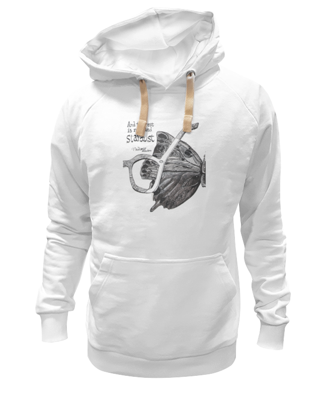 

Худи унисекс Printio Stardust белое 3XL, Белый, Stardust