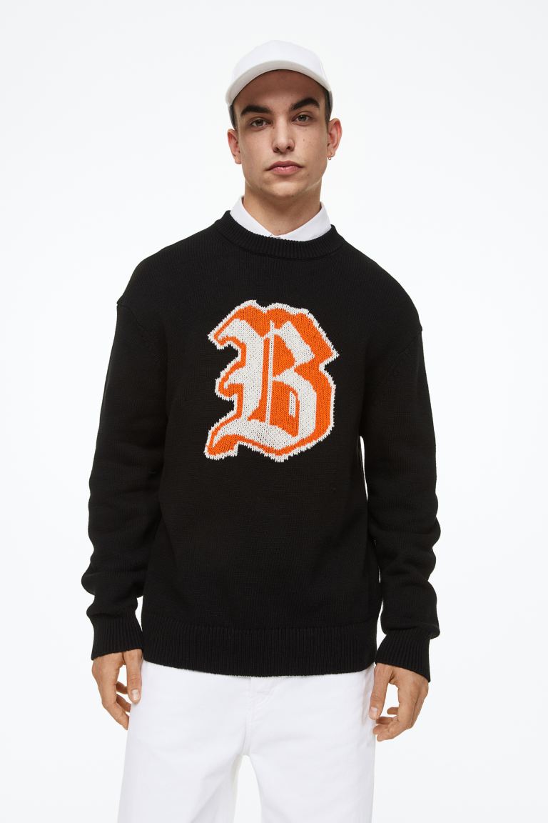 

Джемпер мужской H&M 1146824001 черный S (доставка из-за рубежа), 1146824001
