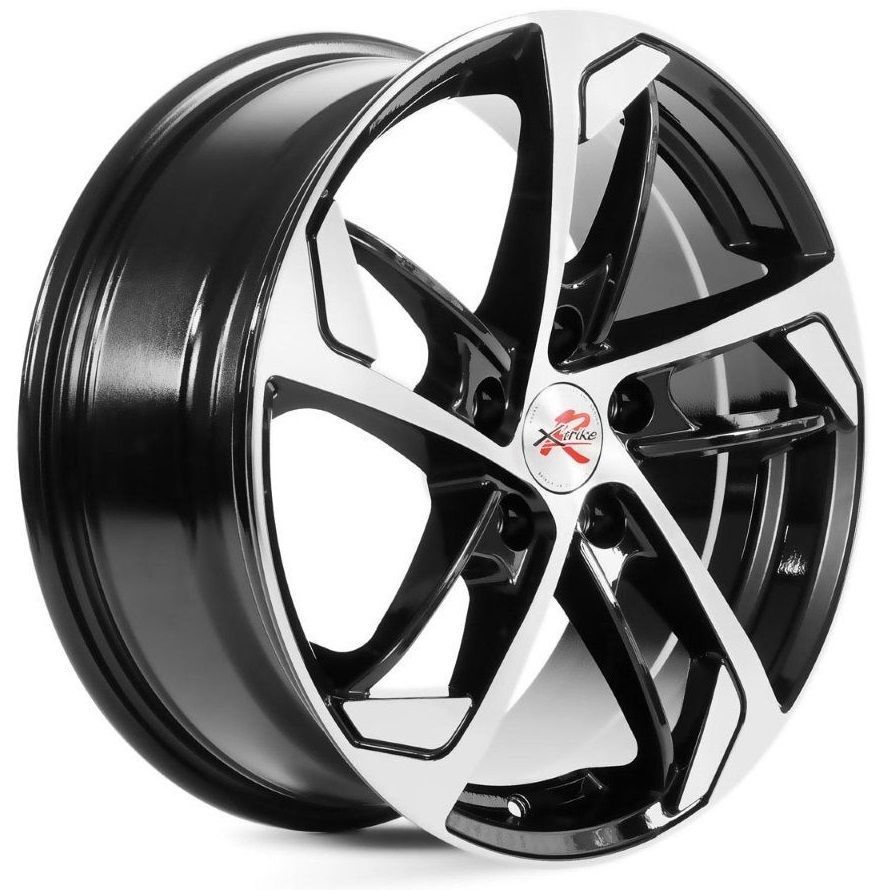 

Диск X'trike RST R-037 7x17 ET45 5x114.3 D60.1 BK/FP, арт. 40113, Черный;серебристый, R-037