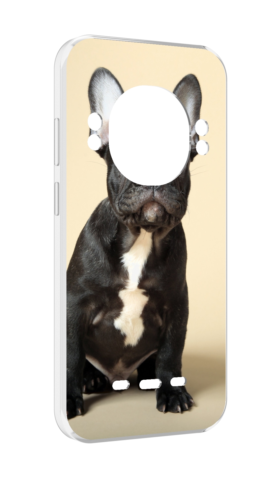 

Чехол MyPads французскии бульдог для UleFone Power Armor 16 Pro, Прозрачный, Tocco