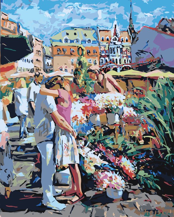 

Картина по номерам Живопись по Номерам Встреча, 40x50, Встреча