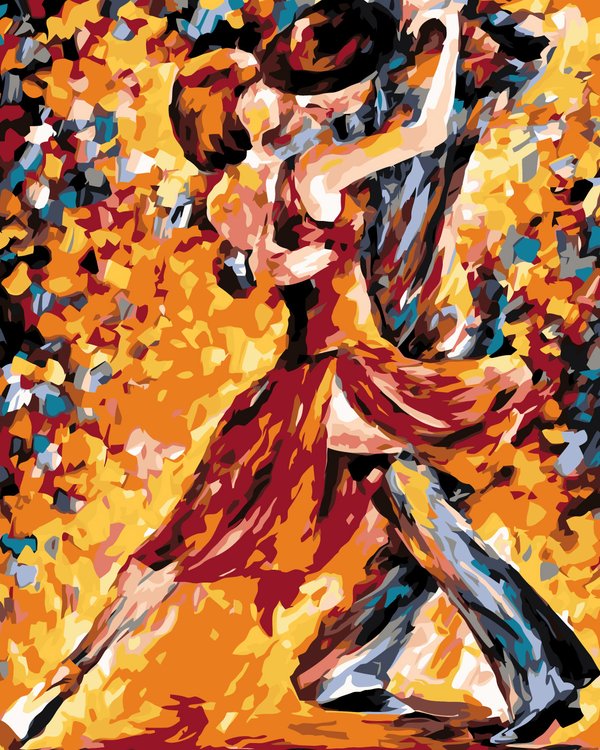

Картина по номерам Живопись по Номерам Милонга, 40x50, Милонга