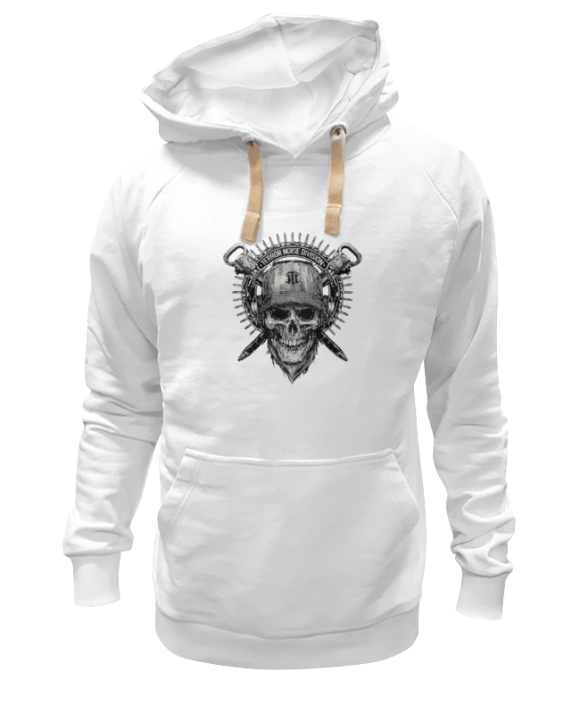 

Худи унисекс Printio Terror noise division белое 3XL, Белый, Terror noise division