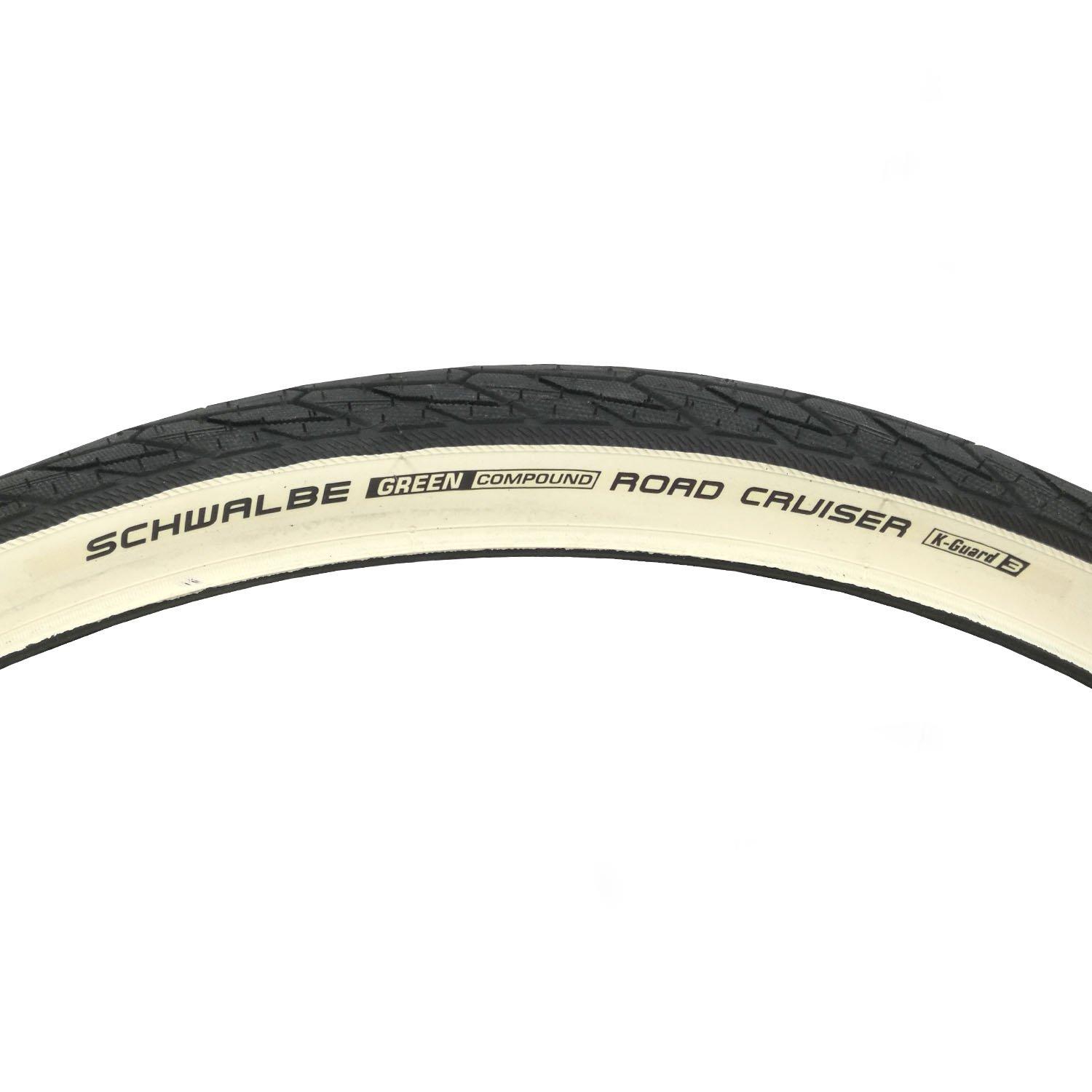 

Велопокрышка 20х1.75 ROAD CRUISER SCHWALBE K-Guard, Черный, HS484 ROAD CRUISER