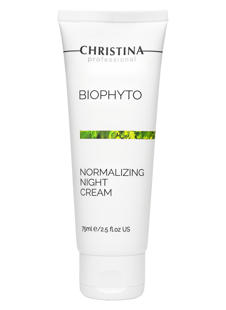Крем для лица Christina Bio Phyto Normalizing Night Cream 75 мл боро плюс перфект дерма крем д лица и тела интенсивно увлажняющий 80мл