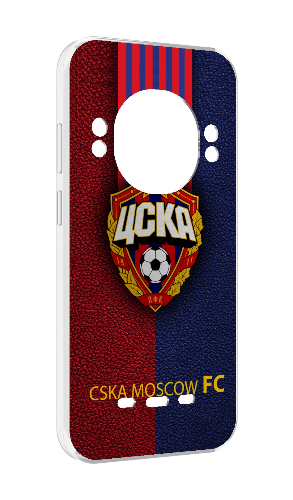 

Чехол MyPads фк цска для UleFone Power Armor 16 Pro, Прозрачный, Tocco