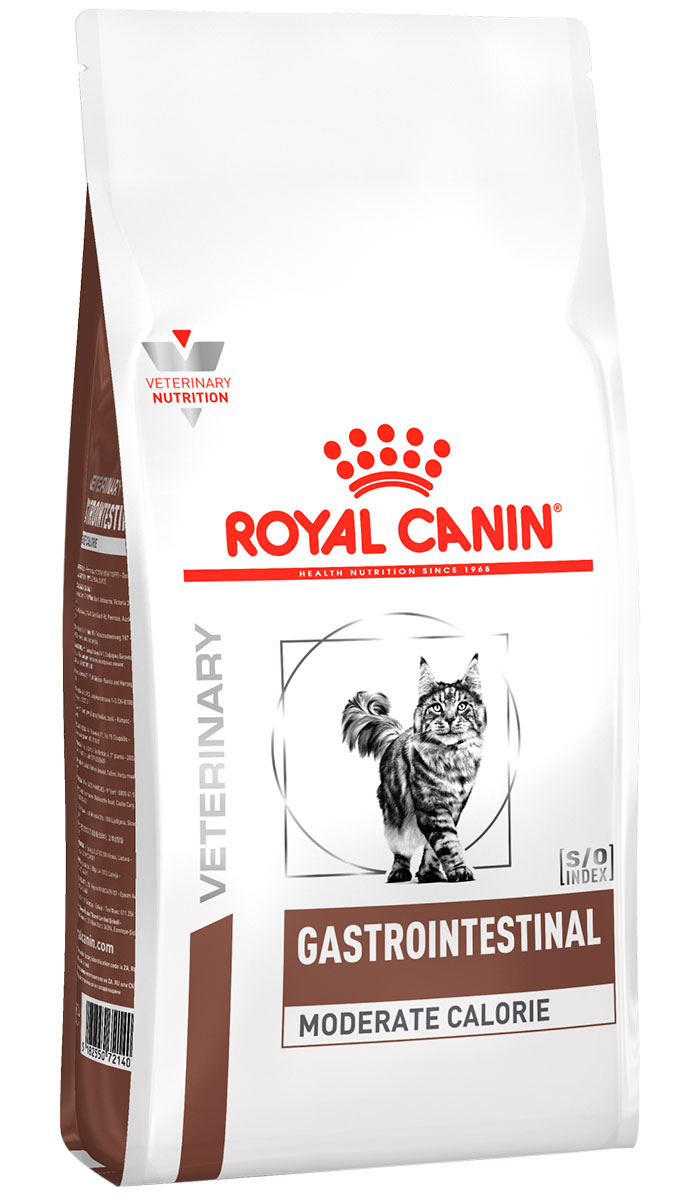 фото Сухой корм для кошек royal canin gastro intestinal moderate calorie, мясо, 2кг