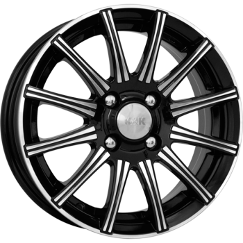 

Колесный диск K&K Сиеста (КС475) (BA) 5.5xR14 ET35 4*100 D67.1, Черный;серебристый