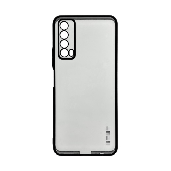 фото Чехол interstep decor new mat huawei p smart 2021 чёрный