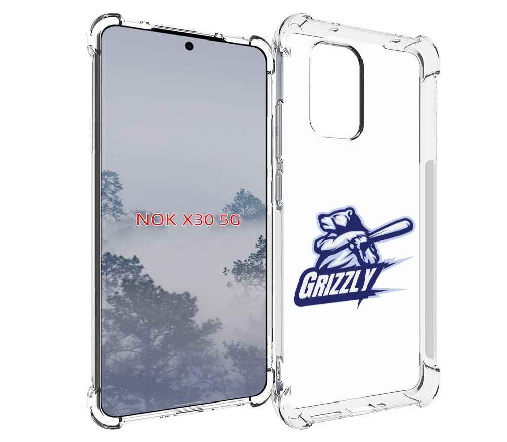 

Чехол MyPads Гризли для Nokia X30 5G, Tocco