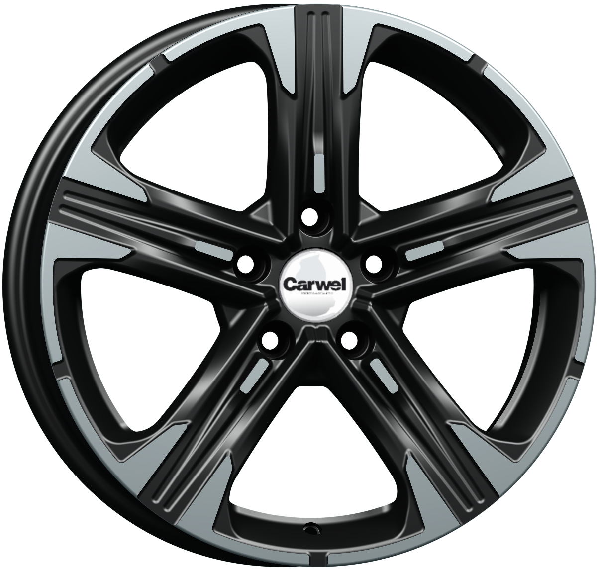 

Колесный диск Carwel Алтор 240 (AB) 7xR17 ET40 5*112 D57.1, Черный;серебристый