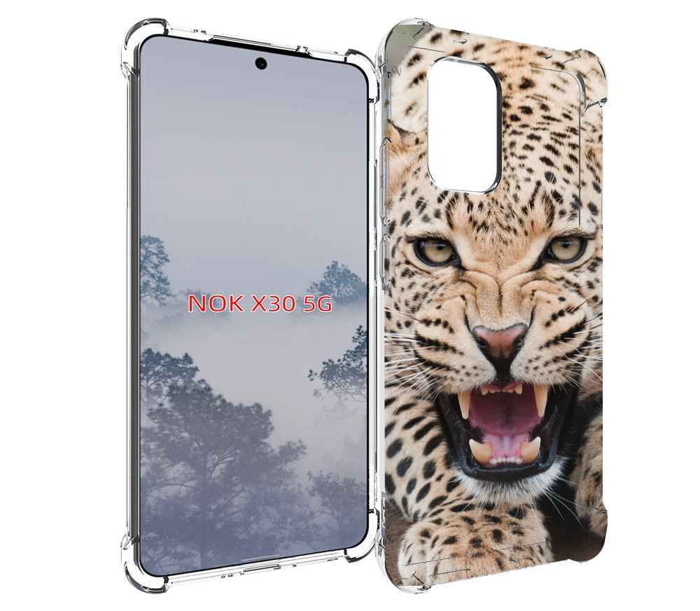 

Чехол MyPads Гепард-красивый мужской для Nokia X30 5G, Tocco
