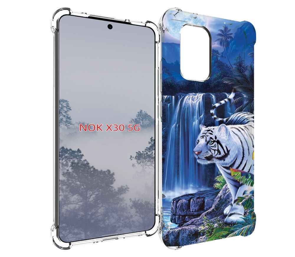 

Чехол MyPads Водопад для Nokia X30 5G, Tocco