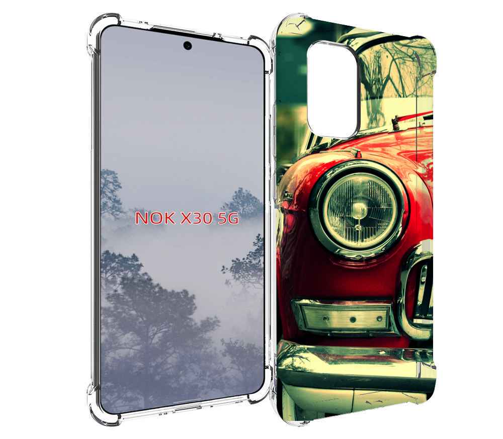 

Чехол MyPads Винтажная-машина мужской для Nokia X30 5G, Tocco