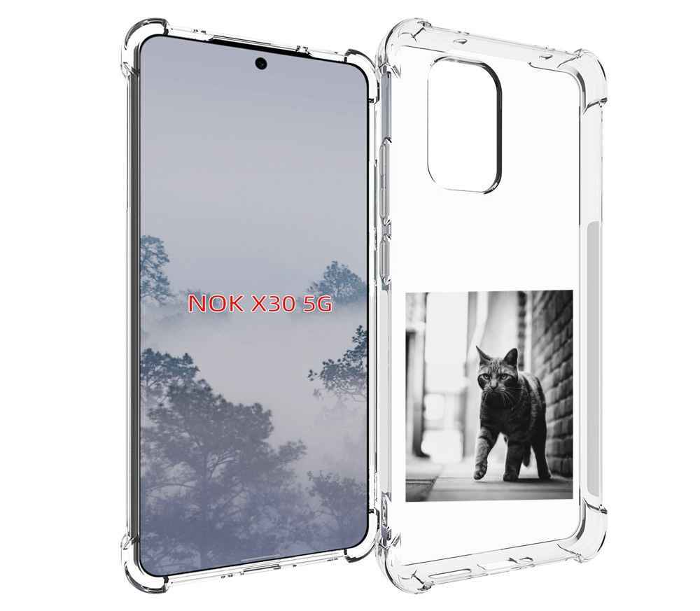 

Чехол MyPads Важный-кот для Nokia X30 5G, Tocco