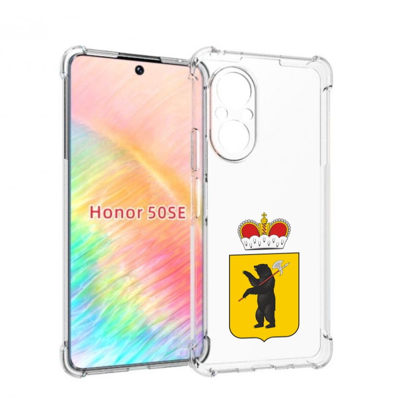 

Чехол бампер MyPads герб-ярославская-область для Honor 50 SE про, Прозрачный, Tocco