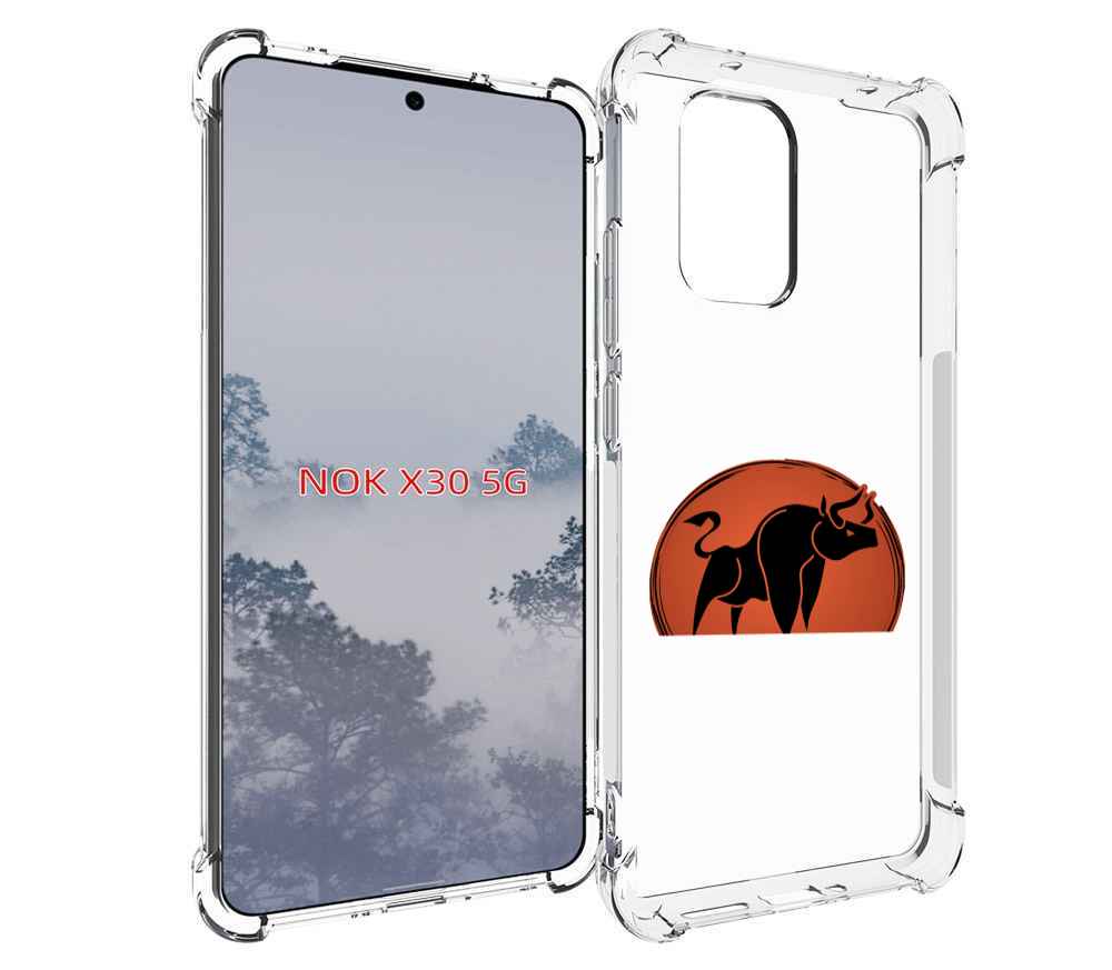 

Чехол MyPads Бык-2 для Nokia X30 5G, Tocco