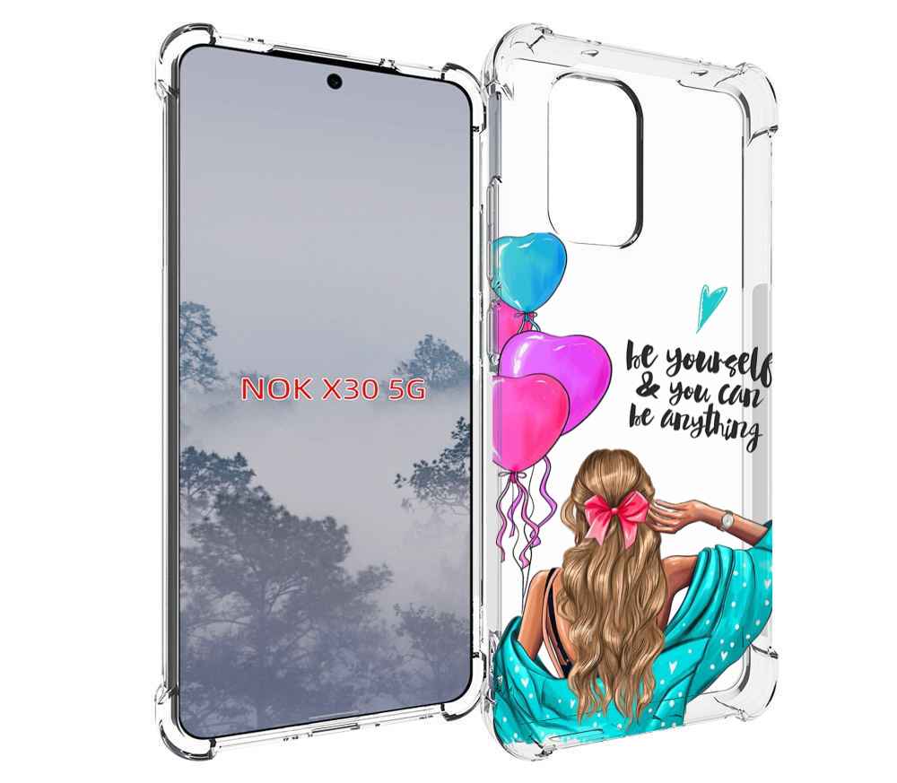 

Чехол MyPads Будь-собой для Nokia X30 5G, Tocco