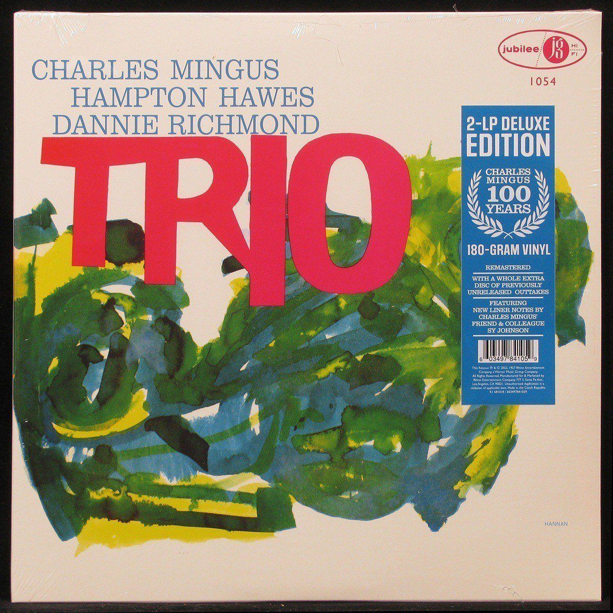 

LP Charles Mingus / Hampton Hawes / Danny Richmond - Mingus Three (2LP,mono) (301591)