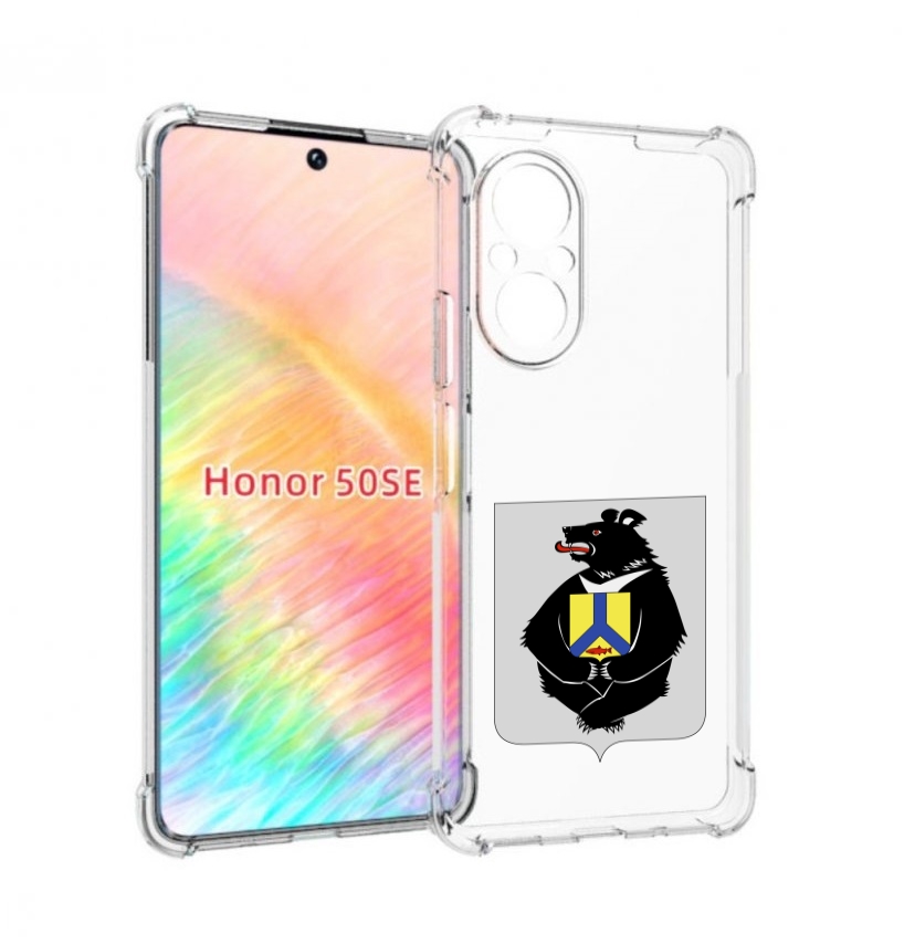 

Чехол бампер MyPads герб-хабаровскии-краи для Honor 50 SE прот, Прозрачный, Tocco