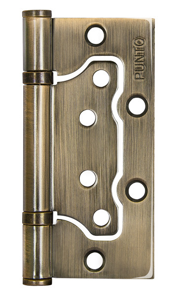 

Петля Punto (Пунто) универсальная без врезки 200-2B 100x2,5 AB (бронза), Коричневый