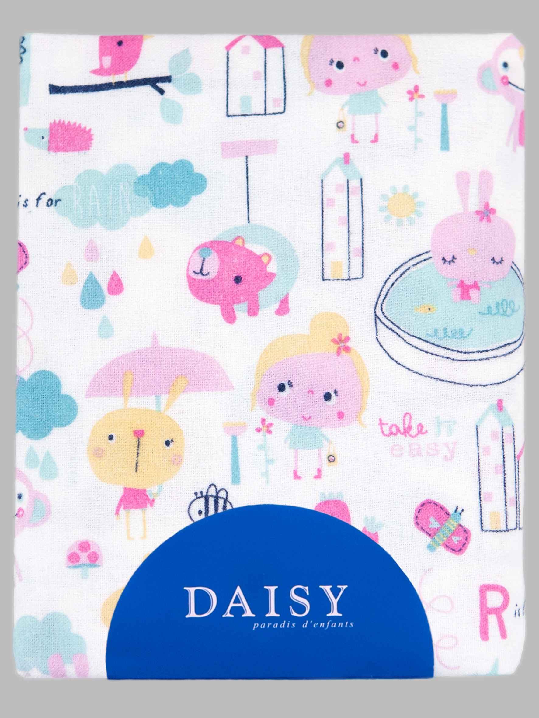Пеленка Daisy фланелевая 75х120 Девочки пеленка daisy фланель 90х145 2 шт