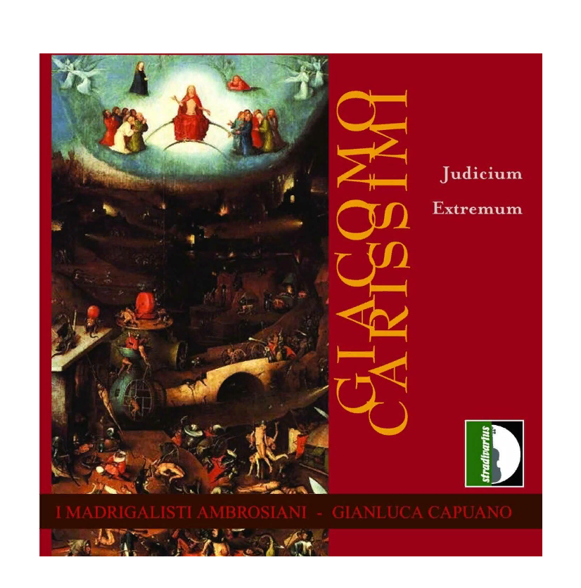

Carssimi: Judicum Extremum; (Missa L'homme arme 12 voci; O vulnera doloris) / Madrigalisti, 1 CD