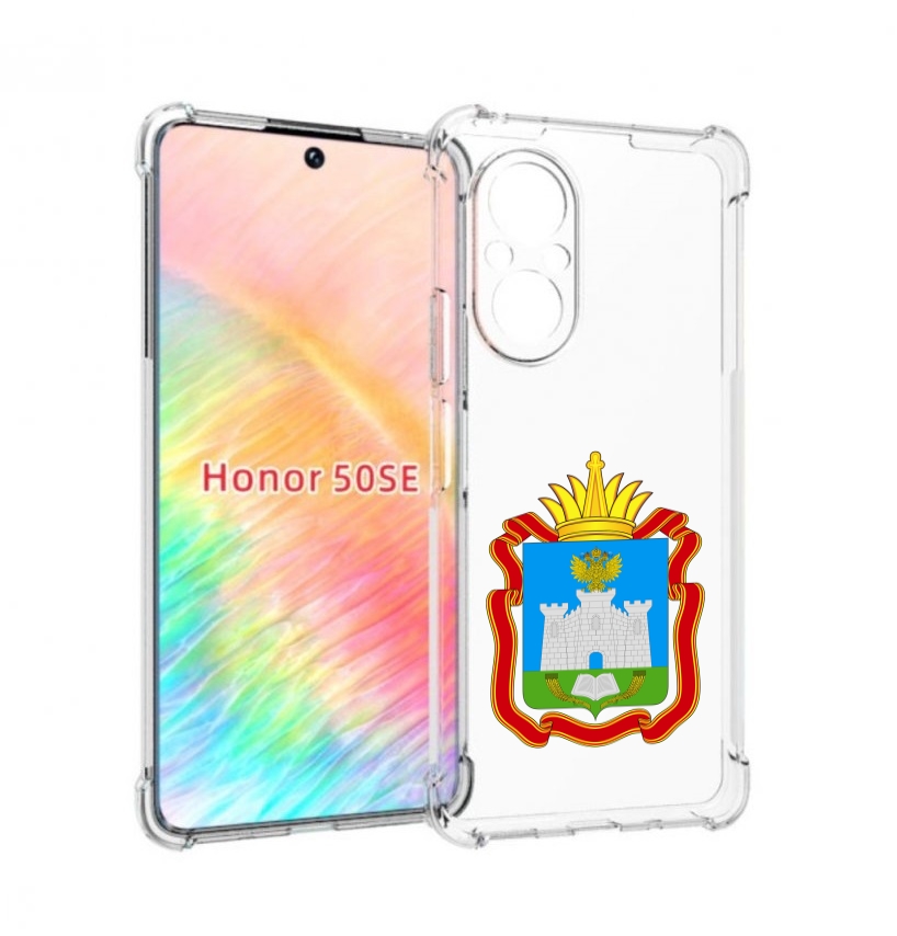 

Чехол бампер MyPads герб-орловская-область для Honor 50 SE проти, Прозрачный, Tocco