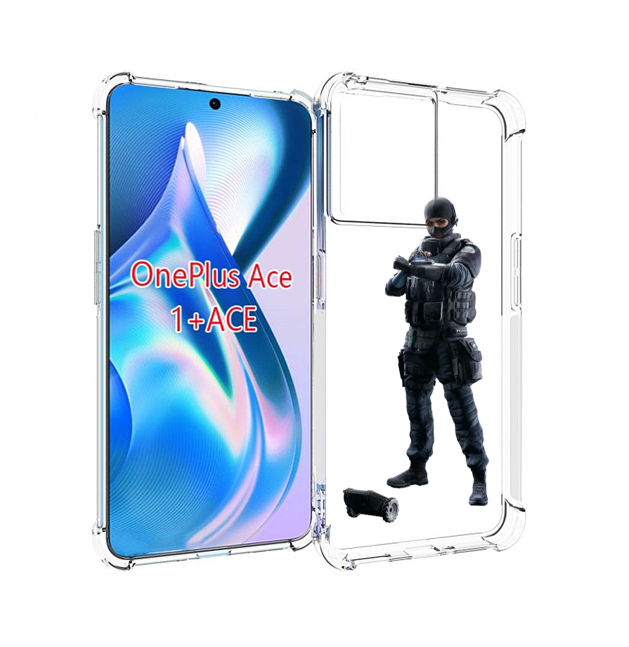 

Чехол MyPads Tom-Clancy's-Rainbow-Six-1 для OnePlus Ace, Прозрачный, Tocco