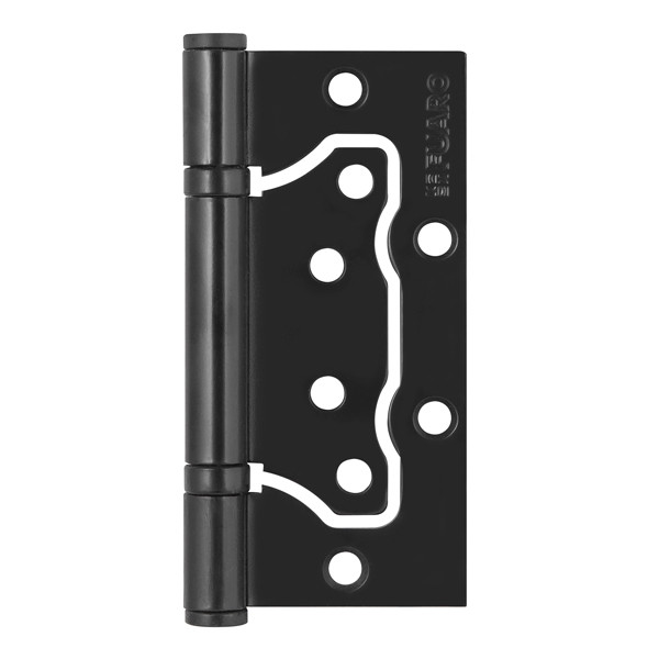 

Петля Fuaro (Фуаро) универсальная без врезки 500-2BB/BL 100x2,5 BL (чёрный матовый) БЛИСТЕ, Черный