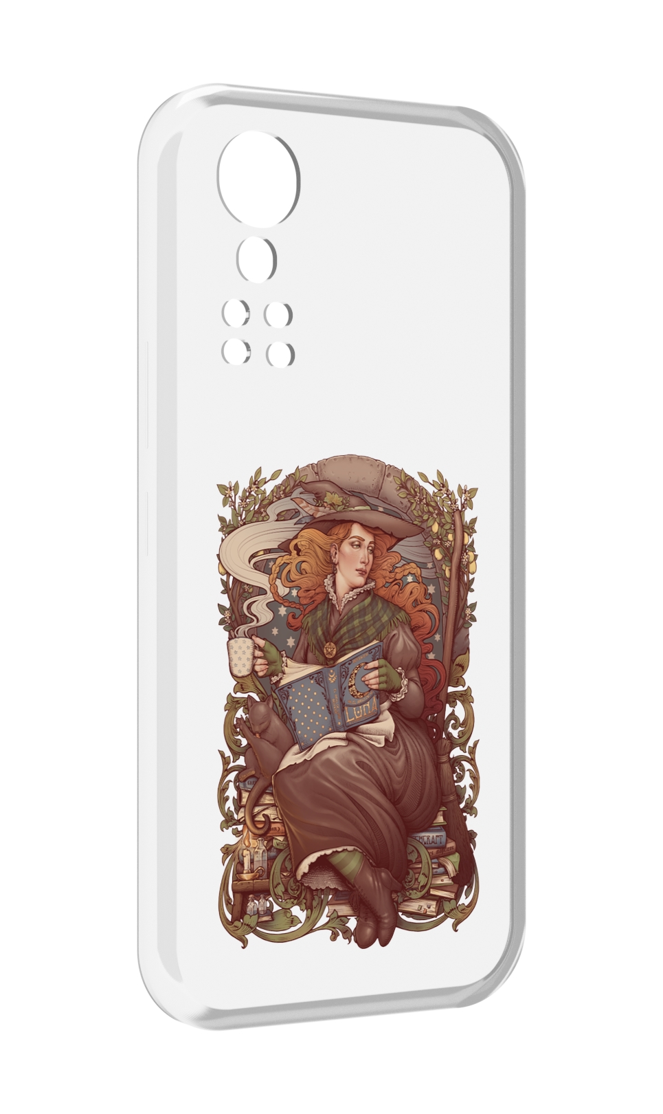 

Чехол MyPads Женские_126 для ZTE Axon 30 5G / Axon 30S, Прозрачный, Tocco