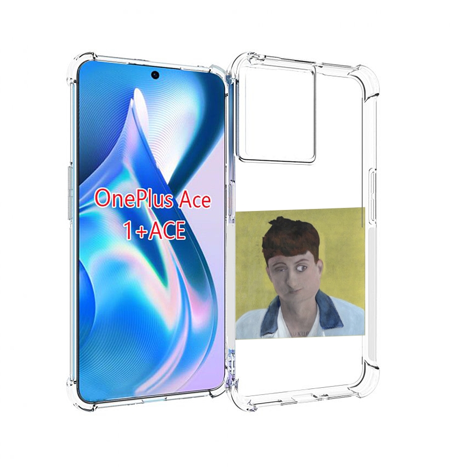 

Чехол MyPads Stay Ugly Boulevard Depo для OnePlus Ace, Прозрачный, Tocco