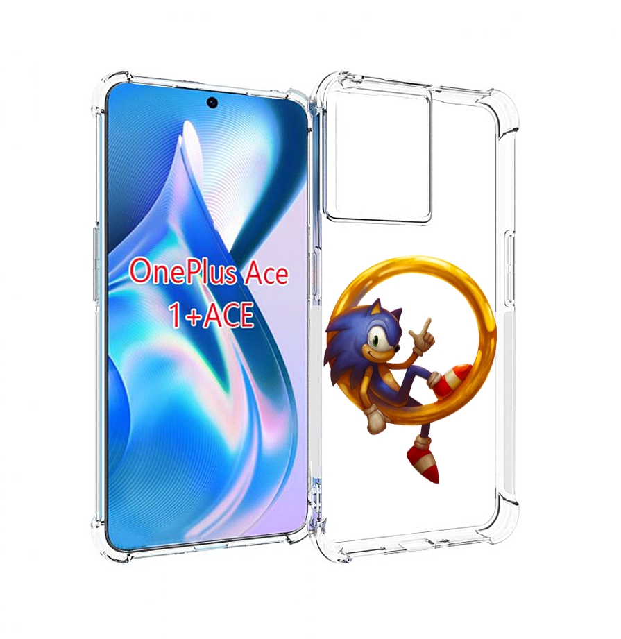 

Чехол MyPads Sonic-R для OnePlus Ace, Прозрачный, Tocco