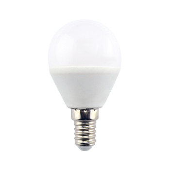 фото Светодиодная лампа globe led 8,0w g45 220v e14 6000k шар ecola k4gd80elc 3 шт.