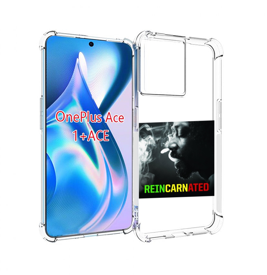 

Чехол MyPads Snoop Dogg REINCARNATED для OnePlus Ace, Прозрачный, Tocco