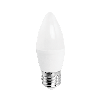 фото Светодиодная лампа candle led premium 9,0w 220v e27 6000k свеча ecola c7md90elc 3 шт.