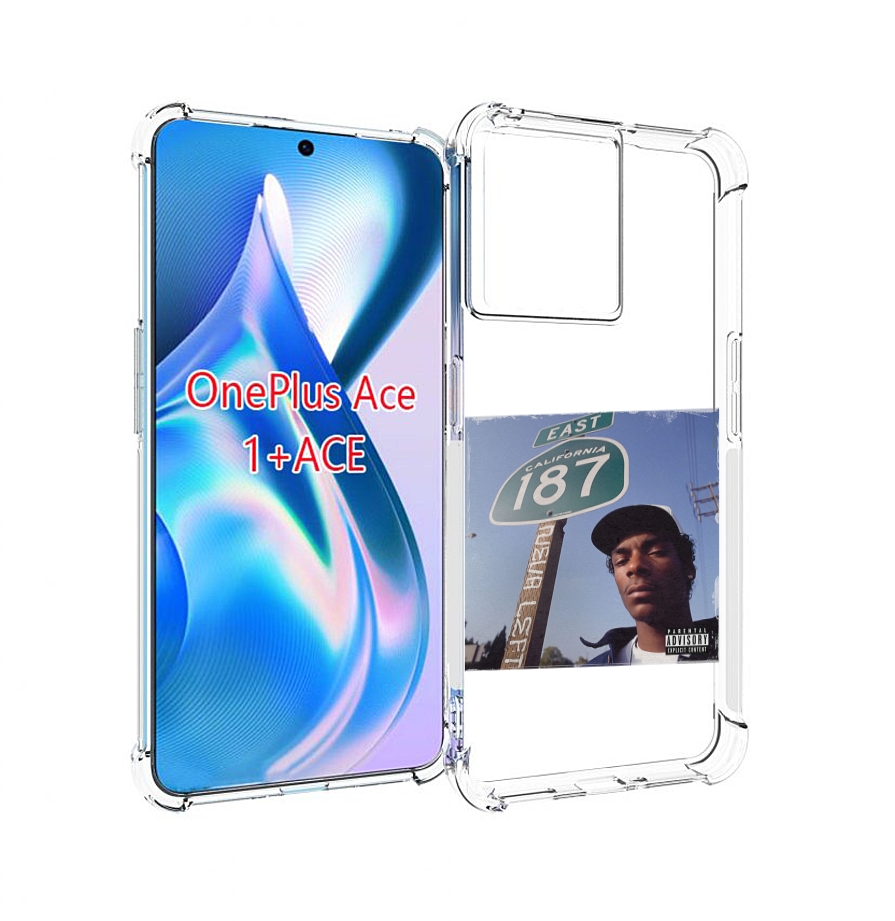 

Чехол MyPads Snoop Dogg NEVA LEFT для OnePlus Ace, Прозрачный, Tocco